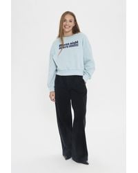 Saint Tropez - Sweatshirt Nevannasz Sweatshirt Oversize Fit - Lyst