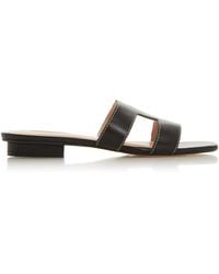 Dune - Ladies Wf Loupe Wide Fit Smart Slider Sandals - Lyst