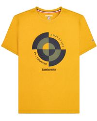 Lambretta - Target Quadrant T-Shirt Cotton - Lyst