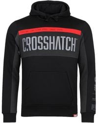 Crosshatch - Panel Hoodie Cotton - Lyst