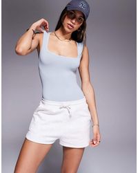 ASOS - Seamless Square Neck Sculpting Bodysuit - Lyst