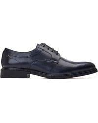 Base London - Drake Waxy Leather Shoes - Lyst