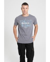 Bench - 'Ralphio' Cotton Ringer T-Shirt - Lyst