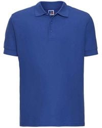 Russell - Ultimate Cotton Pique Polo Shirt (Bright Royal) - Lyst