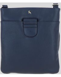 Ashwood Leather - Genuine Crossbody X Shoulder Bag With Golden Accents - Lyst