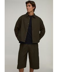 BoohooMAN - Oversized Boxy Shirt & Longline Jort Set - Lyst