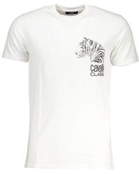 Roberto Cavalli - Tiger Head Tshirt Casual Style - Lyst