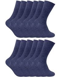 Sock Snob - 12 Pairs Thermal Diabetic Socks - Lyst