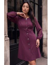 Roman - Petite Button Down Dress - Lyst