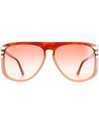 Chloé - Chloé Aviator Shiny Blonde Havana Gradient Ch0104S - Lyst