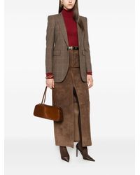 Saint Laurent - Prince Of Wales Blazer - Lyst