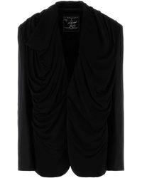 Y. Project - Stretch Twill Oversize Blazer - Lyst