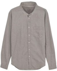 Uniqlo - Chambray Denim Cotton Shirt - Lyst