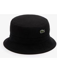 Lacoste - Organic Cotton Bucket Hat - Lyst