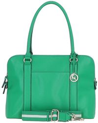 Ashwood Leather - 'Cuore Di Cuoio' 3 Section Large Handbag - Lyst