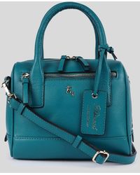 Ashwood Leather - 'Moda Siciliana' Real Tote Crossbody Bag - Lyst