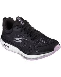 Skechers - Go Walk Workout Walker Outpace 124933-Bklv Lace Up Shoes - Lyst