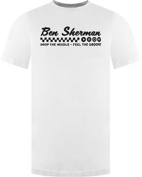 Ben Sherman - Feel The Groove T-Shirt Cotton - Lyst