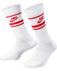 Nike - Adult Sportswear Essential Everyday Crew Socks (Pack Of 3) - Lyst