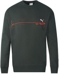 PUMA - X Michael Lau Grafik Crew Sweatshirt - Lyst