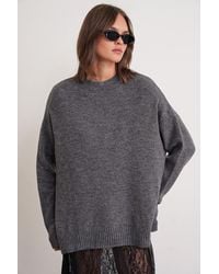 MixRay - Oversized Knitwear Sweater - Lyst