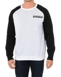 Napapijri - Sweatshirt Met Lange Mouwen En Ronde Hals Np0A4Dvom - Lyst