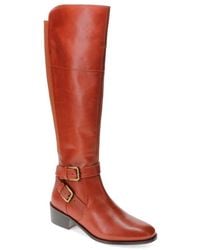 Jones Bootmaker - Phoebe Small Calf Fit Leather Knee Boots - Lyst
