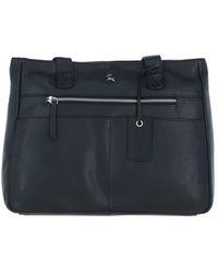 Ashwood Leather - 'London' Real Shoulder Bag - Lyst