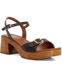 Dune - Jeane Skinny Strap Clog - Lyst