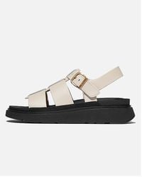 Fitflop - Gen-Ff Fisherman Sandalen Van Leer - Lyst