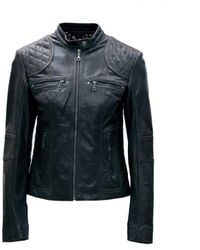 Pelle D'annata - D’Annata Ladies Real Leather Biker Jacket - Lyst