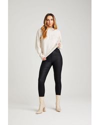 Urban Bliss - Leather-Look High Waist Skinny 'Shaper' Jean - Lyst