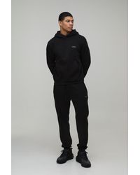 BoohooMAN - Boxy Fit Sport Hooded Tracksuit - Lyst