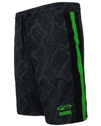 PUMA - Snake Pack Luxtg Woven Shorts Casual Pants 579909 01 - Lyst