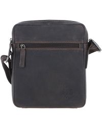 Leather Company - 'Lisbon' Real Messenger Bag - Lyst