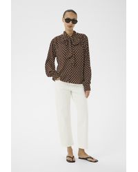Part Two - Langarm-Bluse Yaninapw Langarm-Bluse Lockere Passform - Lyst