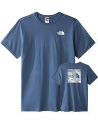 The North Face - Short Sleeve Redbox Celebration T-Shirt, Shady Cotton - Lyst
