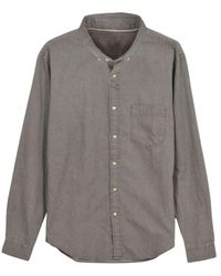 Uniqlo - Chambray Denim Cotton Shirt - Lyst