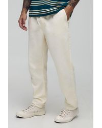 BoohooMAN - Tapered Fit Lightweight Chinos - Lyst