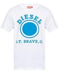 DIESEL - Dot Logo T-Shirt - Lyst