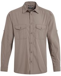 Craghoppers - Kiwi Ii Long-Sleeved Shirt (Pebble) - Lyst