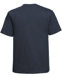 Russell - Classic Combed Cotton Heavyweight T-Shirt (French) - Lyst