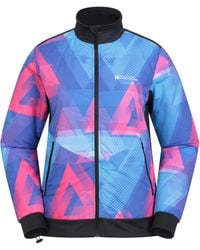 Mountain Warehouse - 'Chaser' Cycling Jacket Printed Water Resistant Reflective Coat - Lyst