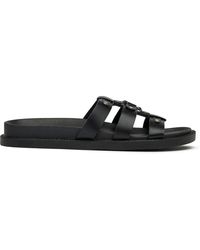 SOLESISTER - Honey Footbed Sandals - Lyst