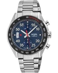 Gevril - Ascari Chronograph 48311B Swiss Automatic Sellita Sw500 Watch - Lyst