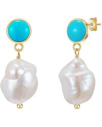 Glanzstücke München - Fresh Water Cultured Pearl Earring - Lyst