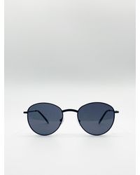 SVNX - Metal Frame Round Sunglasses - Lyst