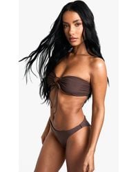 Boohoo - Swimwear Essentials Multiway Bandeau Bikini Top - Lyst