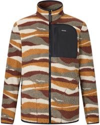 Regatta - Frankie Mountain Range Borg Full Zip Fleece Jacket (Coffee Grounds) - Lyst