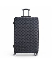 Infinity Leather - Expandable Extra Large Hard Shell Abs 8 Wheel Luggage Travel Suitcase - Lyst